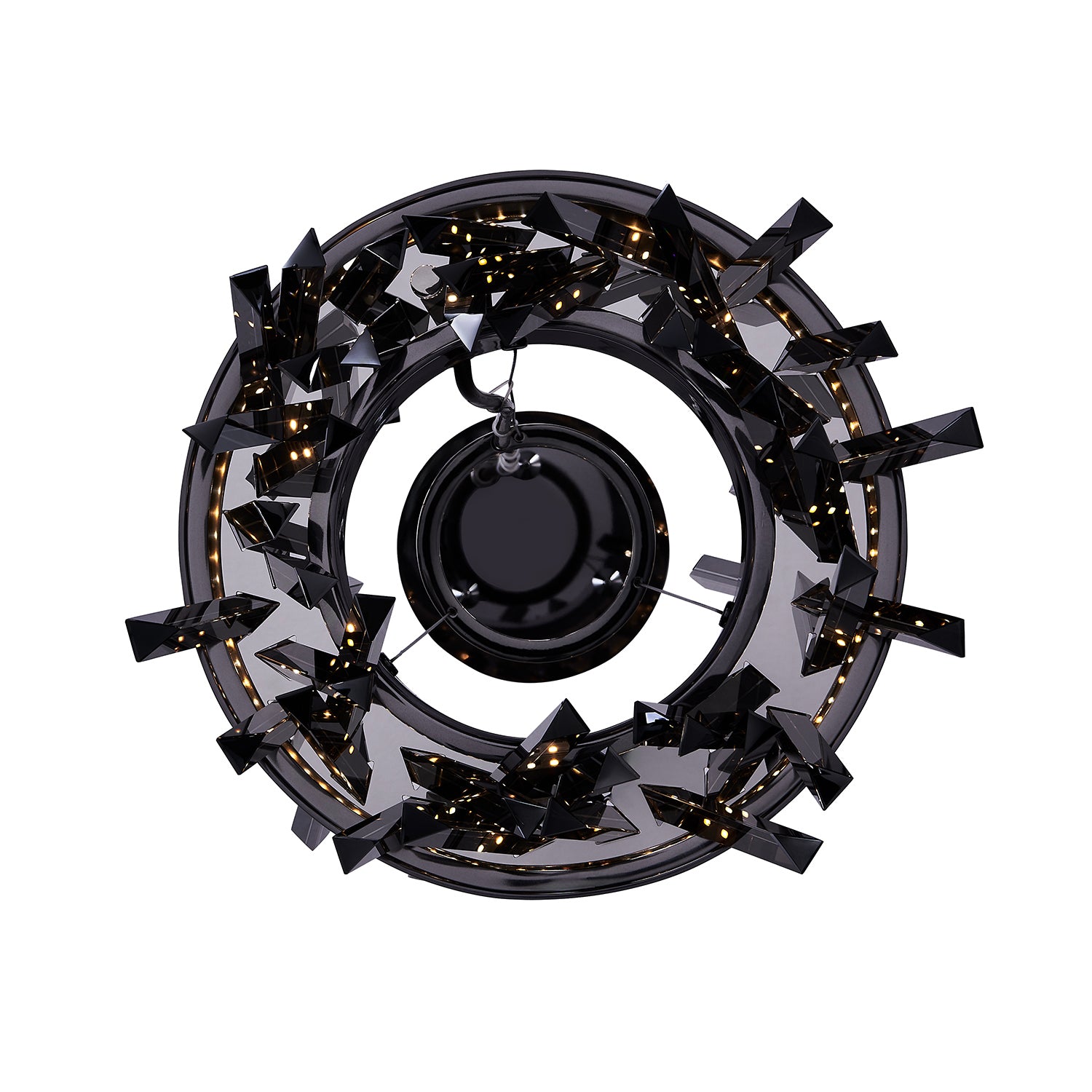 Allegri - 030210-184 - LED Pendant - Glacier - Black Nickel