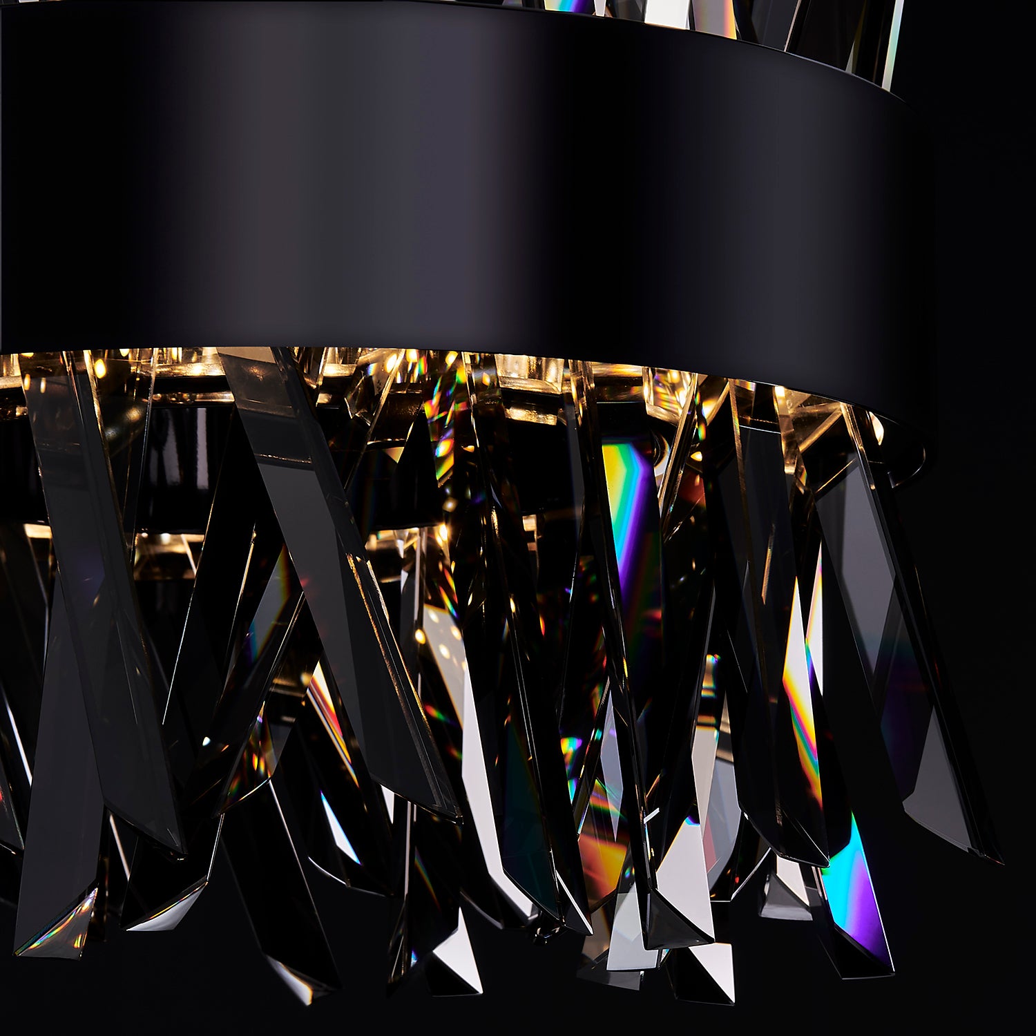 Allegri - 030210-184 - LED Pendant - Glacier - Black Nickel