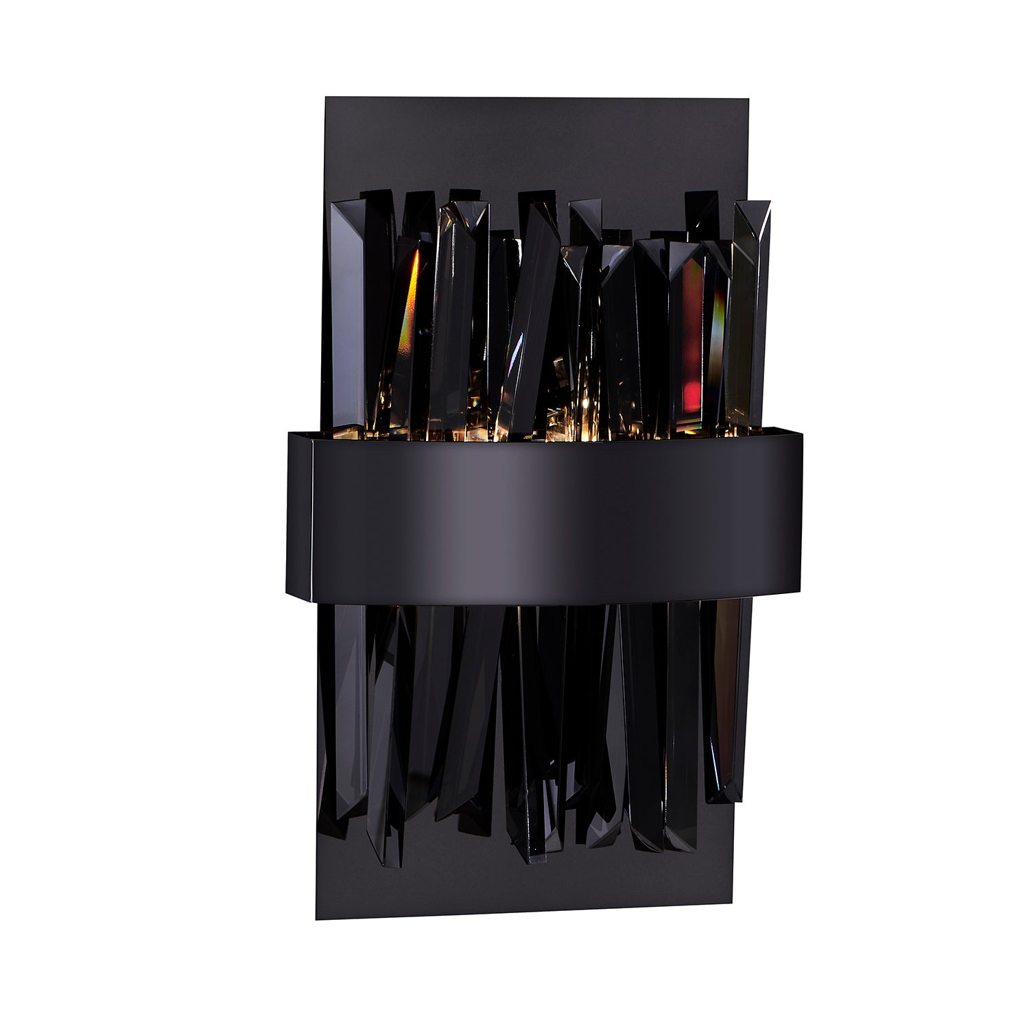 Allegri - 030220-184 - LED Wall Sconce - Glacier - Black Nickel