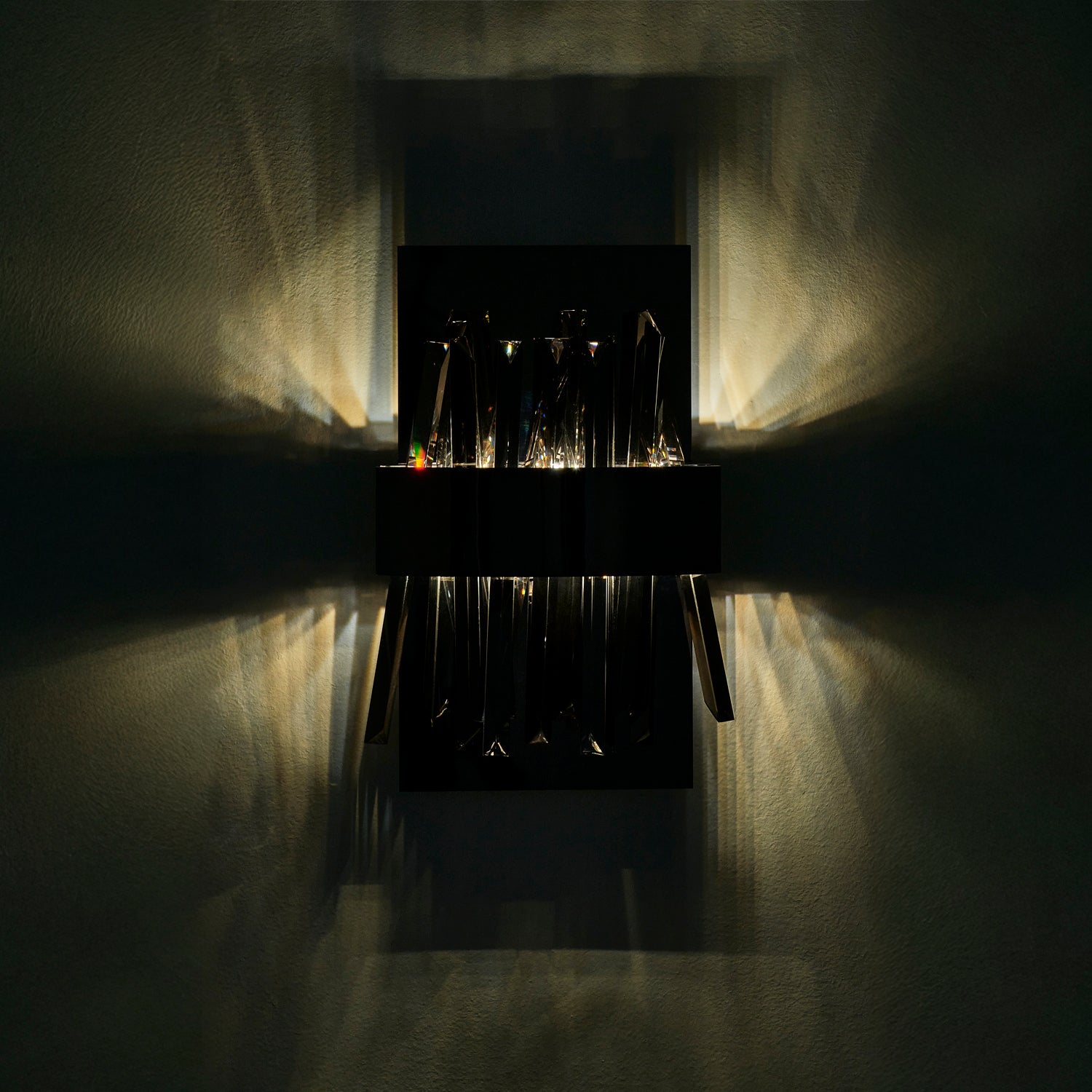 Allegri - 030220-184 - LED Wall Sconce - Glacier - Black Nickel