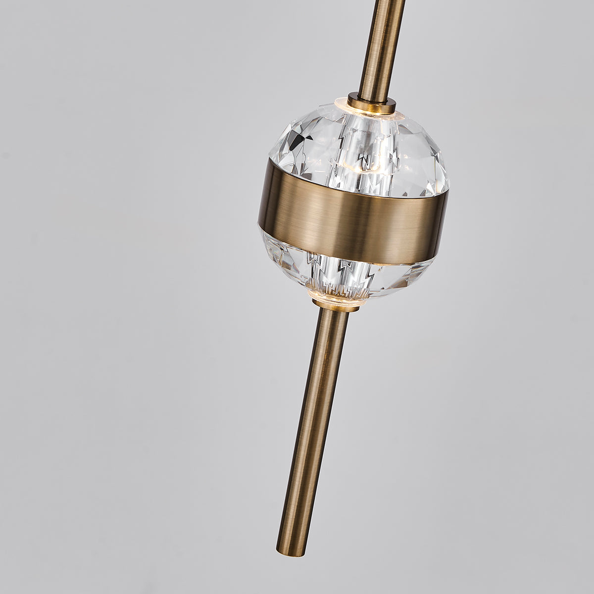 Allegri - 047653-044-FR001 - LED Chandelier - Goccia - Winter Brass
