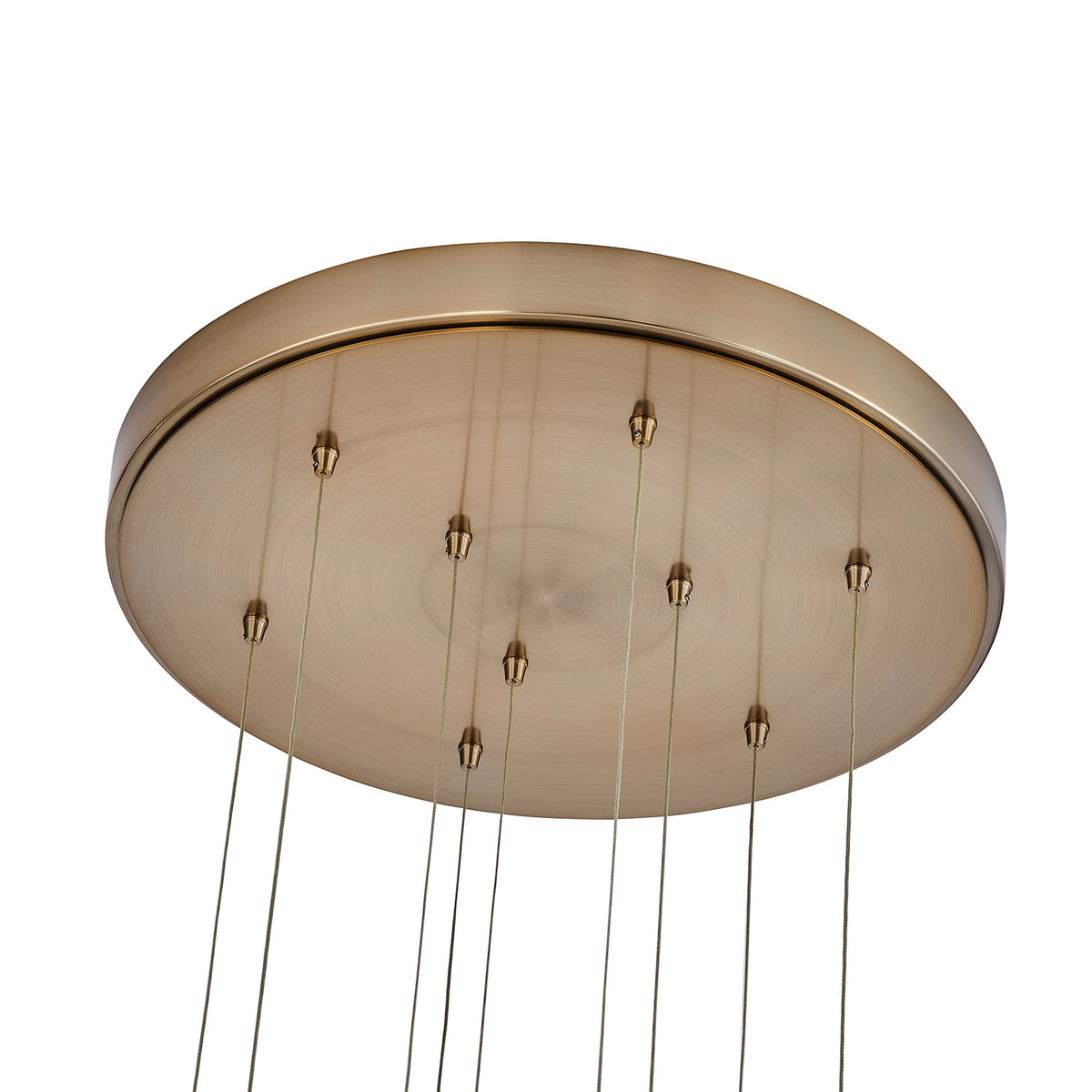 Allegri - 047653-044-FR001 - LED Chandelier - Goccia - Winter Brass