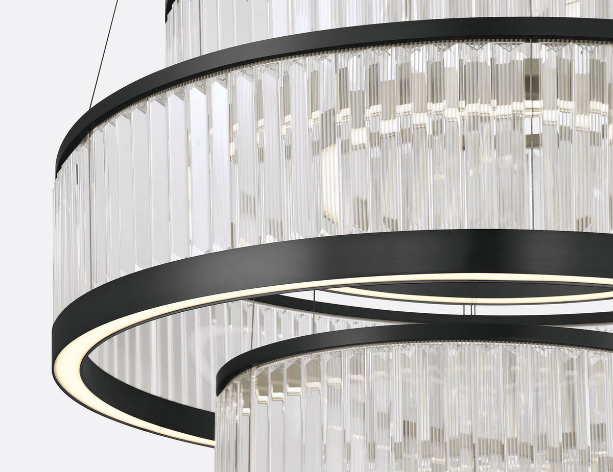 Eurofase - 49350-029 - LED Chandelier - Empra - Matte Black