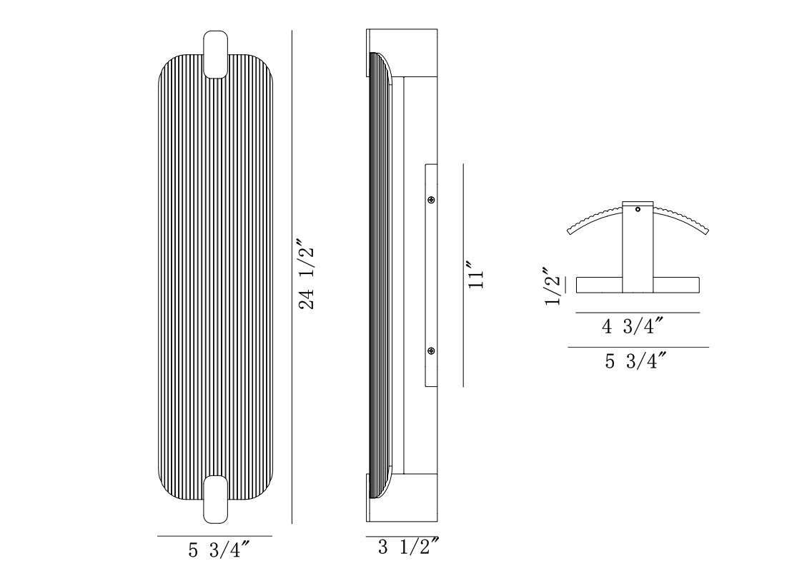 Eurofase - 50062-027 - LED Outdoor Wall Sconce - Neoness - Matte Black