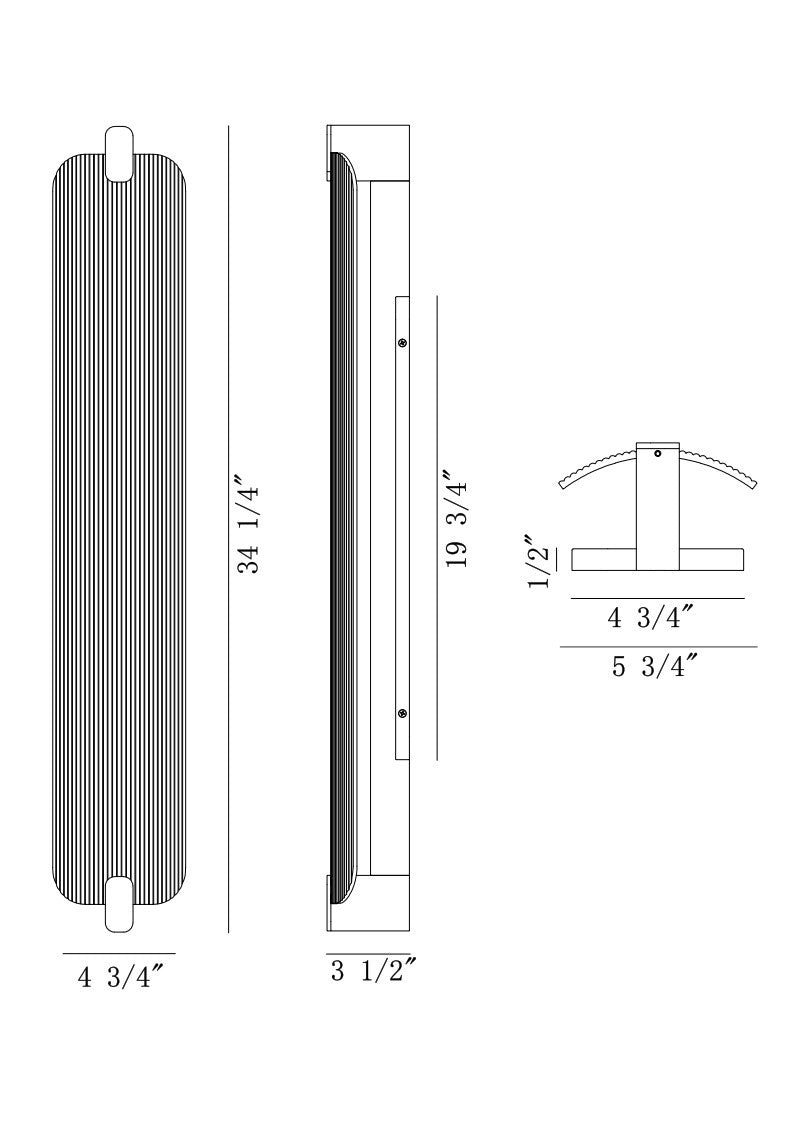 Eurofase - 50063-024 - LED Outdoor Wall Sconce - Neoness - Matte Black