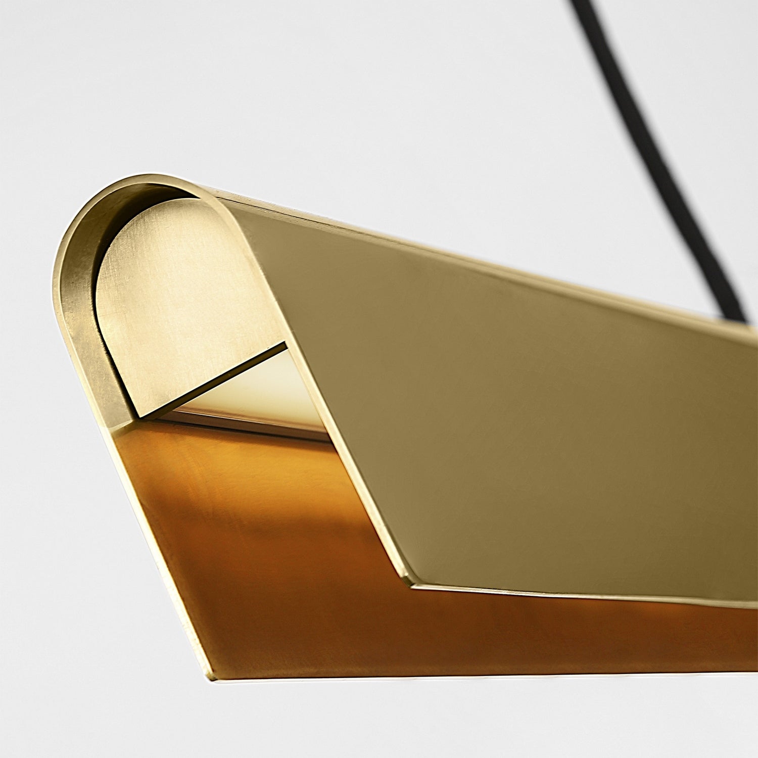 Visual Comfort Modern - PBLS79927HAB - LED Linear Chandelier - Cloak - Hand-Rubbed Antique Brass