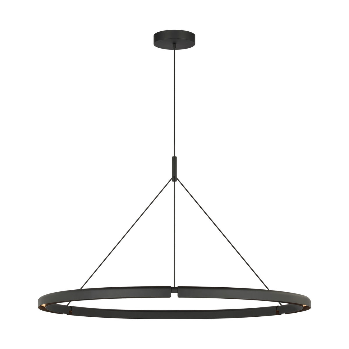 Visual Comfort Modern - PBCH80527B - LED Chandelier - Cloak - Nightshade Black