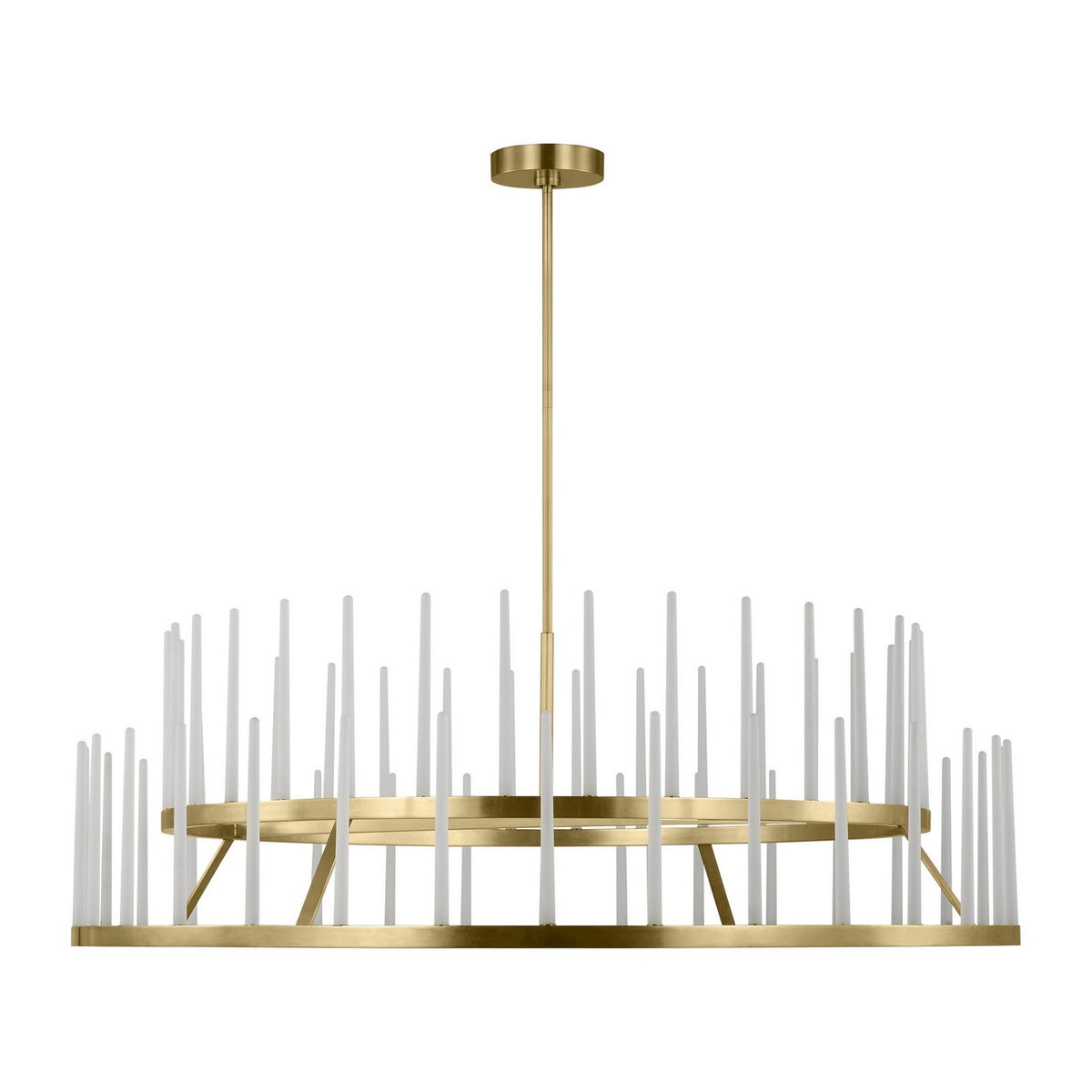 Visual Comfort Modern - SLCH81222HABEG - LED Chandelier - Sagrada - Hand-Rubbed Antique Brass