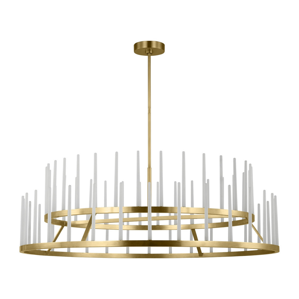 Visual Comfort Modern - SLCH81222HABEG - LED Chandelier - Sagrada - Hand-Rubbed Antique Brass