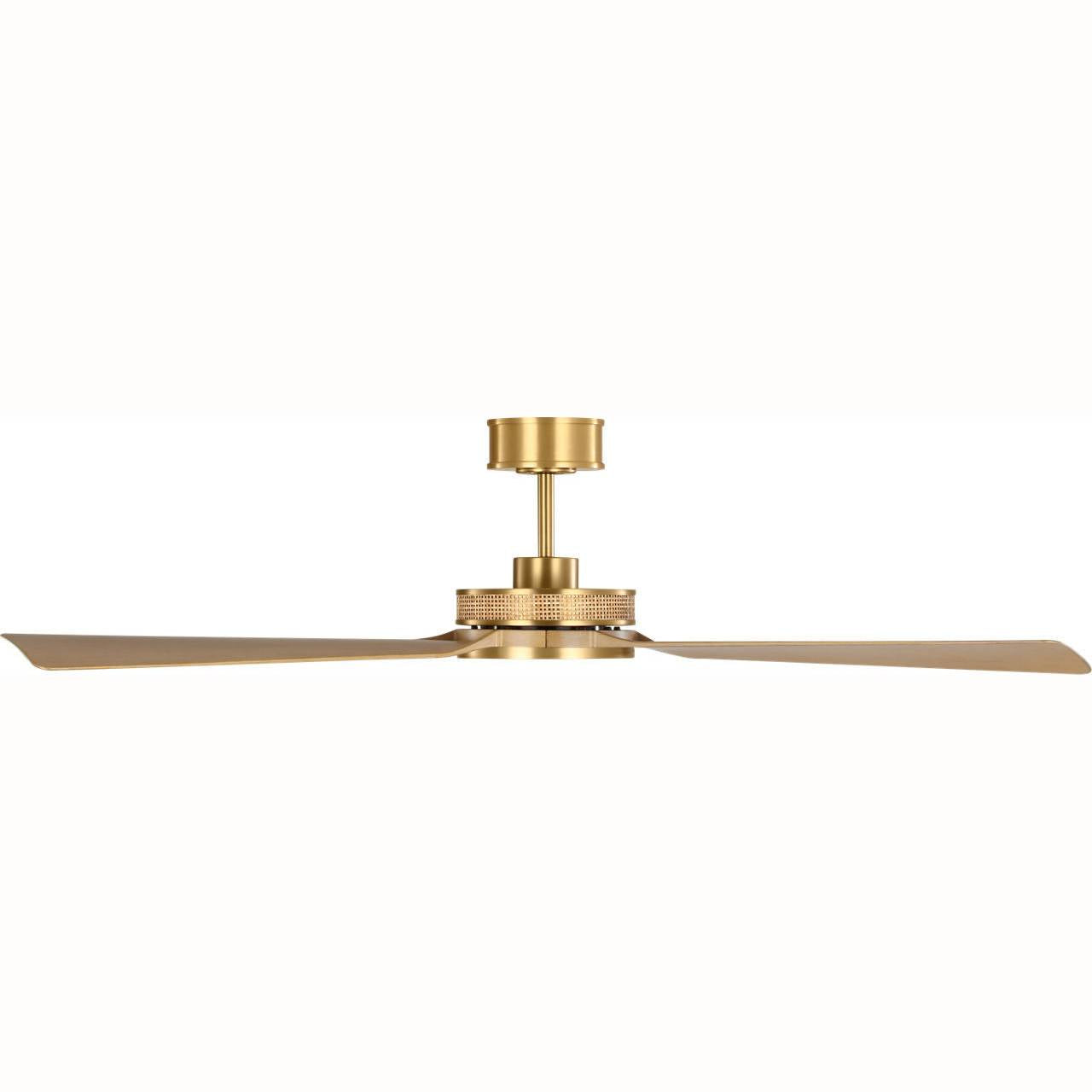 Visual Comfort Fan - 3ELASM56BBSNH - 56" Ceiling Fan - Elara - Burnished Brass