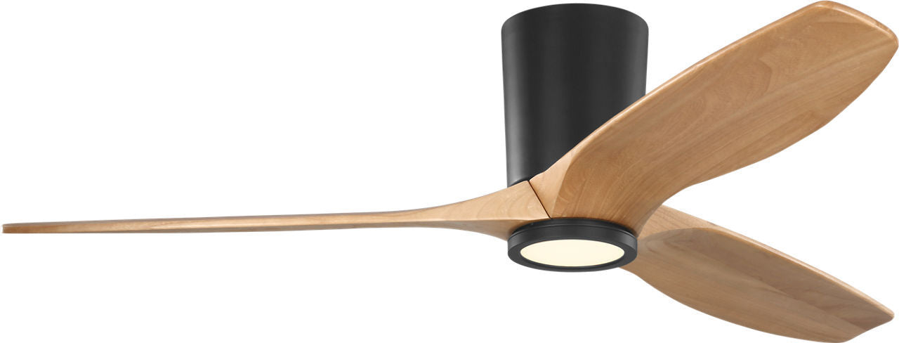 Visual Comfort Fan - 3SYRHSM52MBKNHD - 52" Ceiling Fan - Seyra - Midnight Black