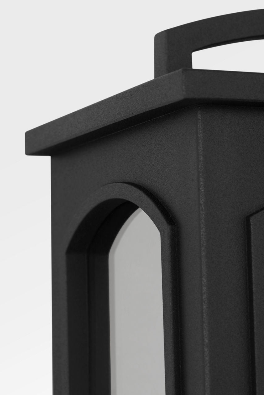 Visual Comfort Studio - CO1551TXB - One Light Wall Lantern - Modesto - Textured Black/Textured Black