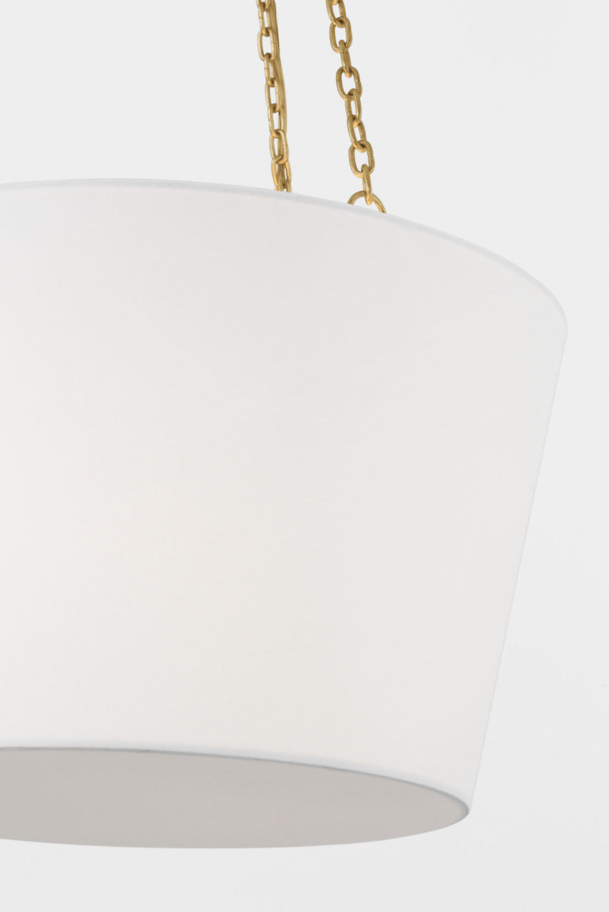Visual Comfort Studio - PCP1013GD - Three Light Hanging Shade - Herve - Gild/Gild