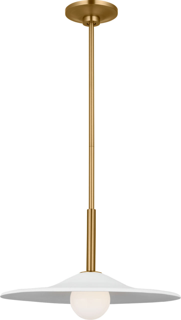 Visual Comfort Studio - KSP1191BBS - LED Pendant - Endicott - Burnished Brass/Burnished Brass