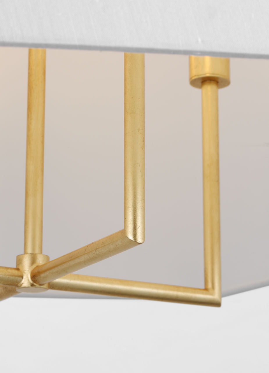 Visual Comfort Studio - PCP1004GD - Four Light Hanging Shade - Lille - Gild/Gild