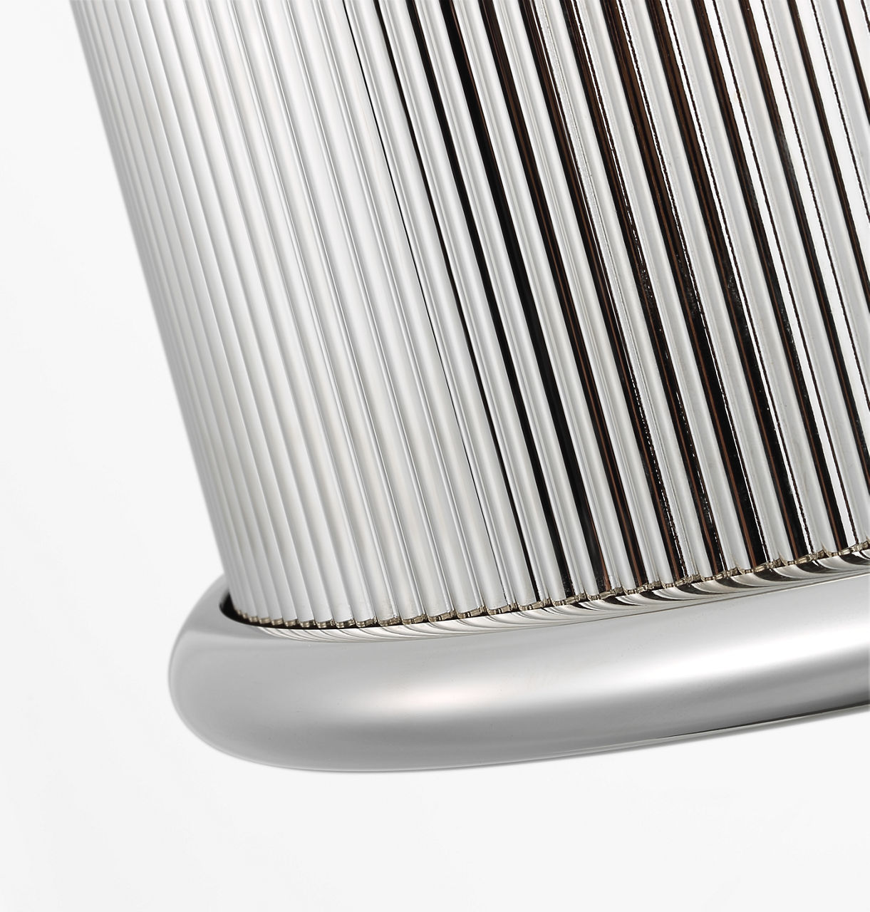 Visual Comfort Studio - PCF1033PN - Three Light Flush Mount - Ritz - Polished Nickel/Polished Nickel