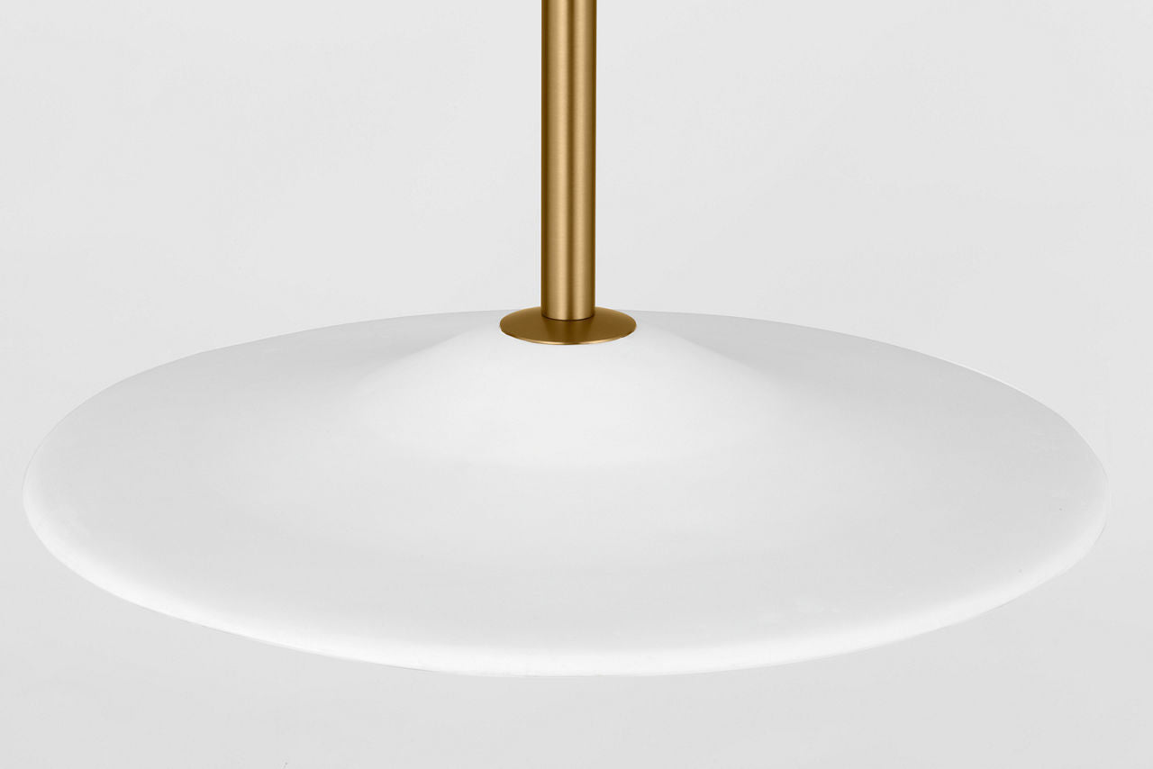 Visual Comfort Studio - KSP1201BBS - LED Pendant - Endicott - Burnished Brass/Burnished Brass
