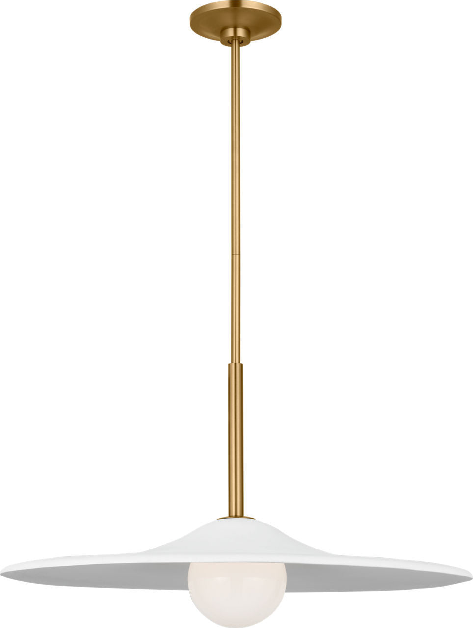 Visual Comfort Studio - KSP1201BBS - LED Pendant - Endicott - Burnished Brass/Burnished Brass