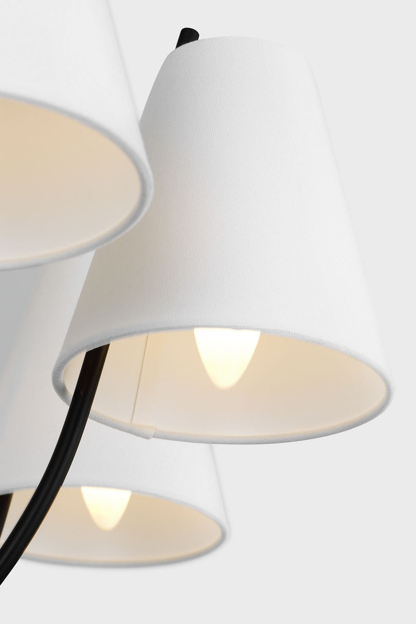 Visual Comfort Studio - CC18312AI - 12 Light Chandelier - Marina - Aged Iroged Iron