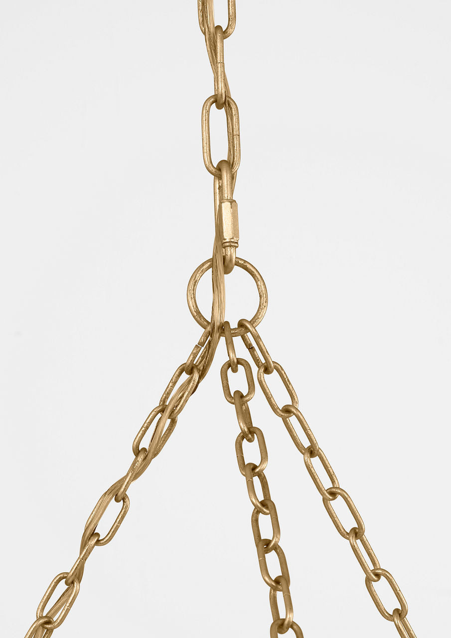 Visual Comfort Studio - PCC10110GD - Ten Light Chandelier - Ritz - Gild/Gild