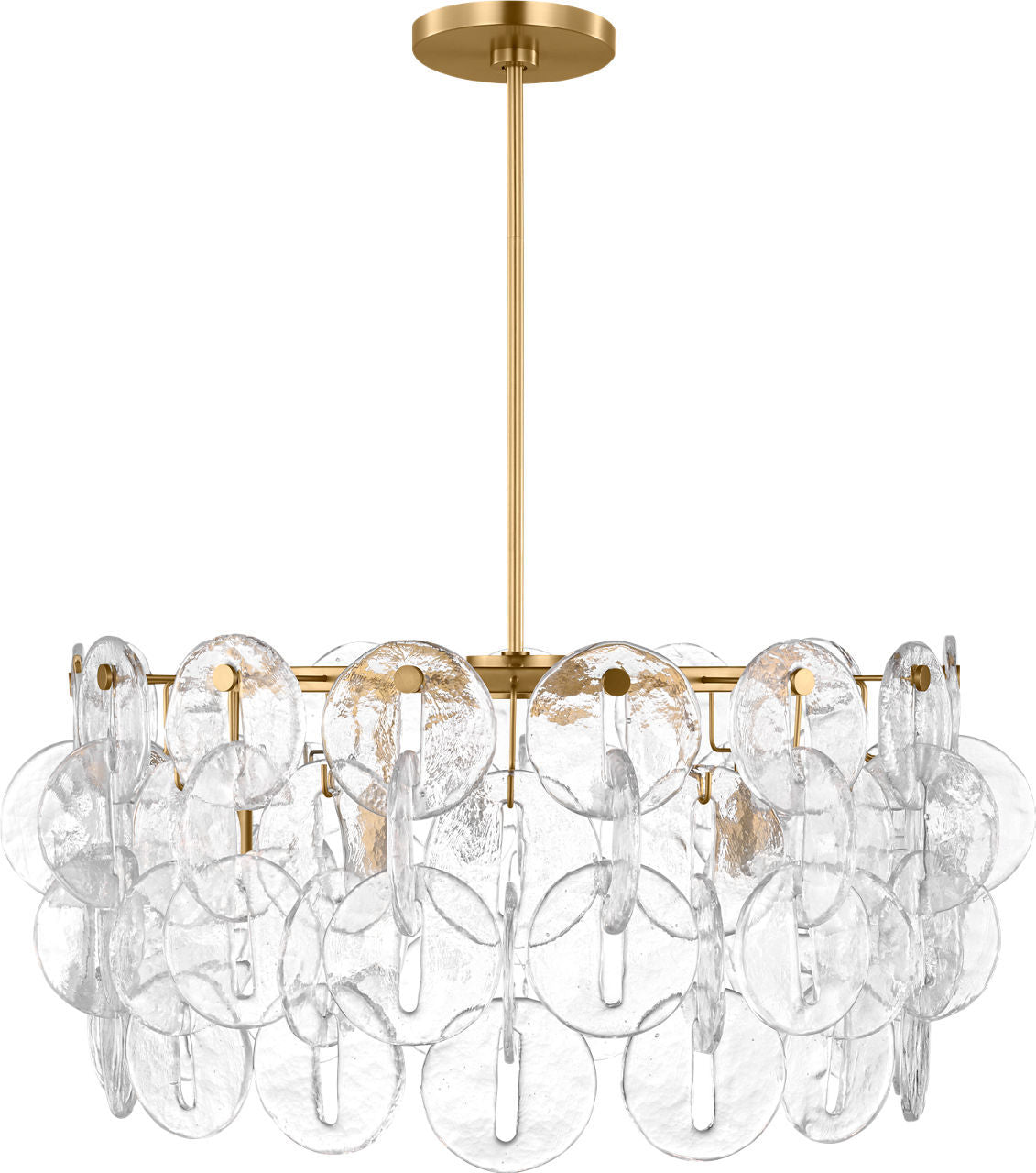 Visual Comfort Studio - KSC1165BBS - Five Light Chandelier - Candace - Burnished Brass/Burnished Brass