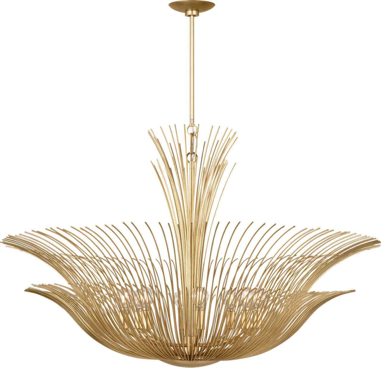Visual Comfort Studio - LXC1218GD - Eight Light Chandelier - Dorelle - Gild/Gild