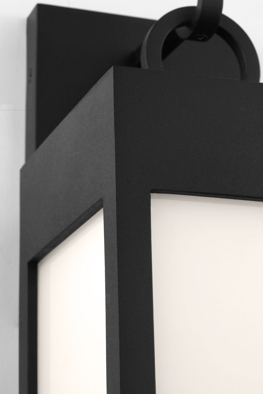 Visual Comfort Studio - SLO1371TXB - LED Wall Lantern - Sesha - Textured Black/Textured Black