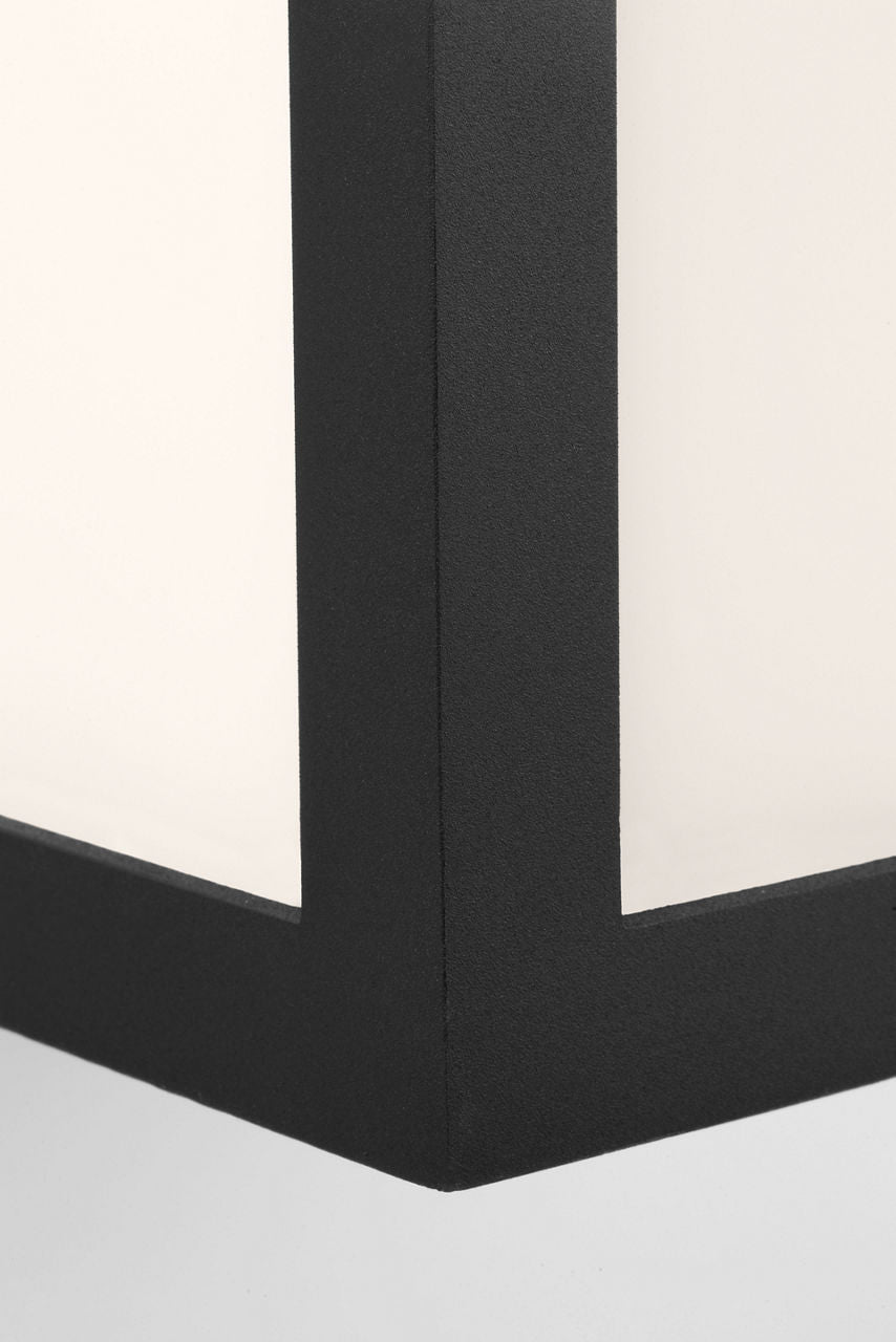 Visual Comfort Studio - SLO1401TXB - LED Wall Lantern - Sesha - Textured Black/Textured Black