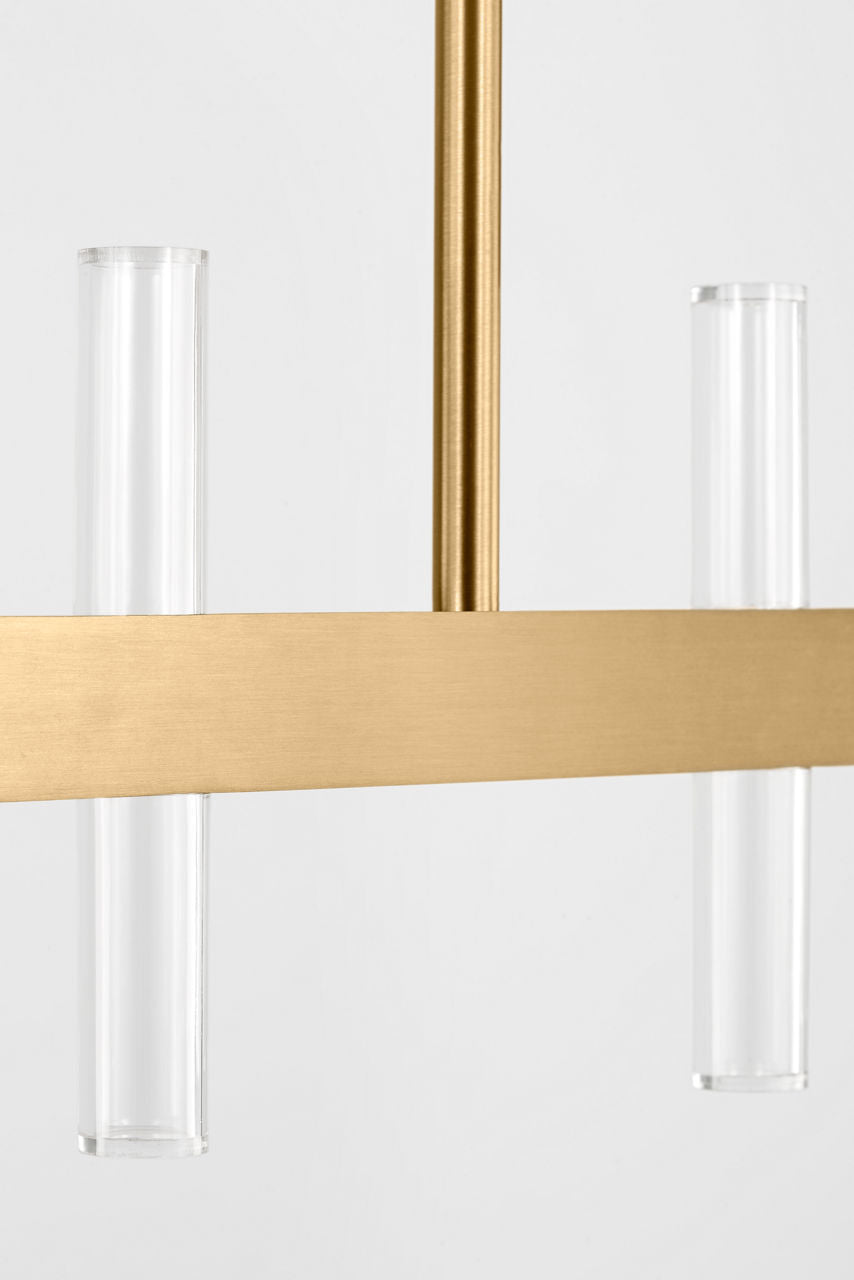 Visual Comfort Studio - SLC11120BBS - LED Linear Pendant - Silas - Burnished Brass/Burnished Brass
