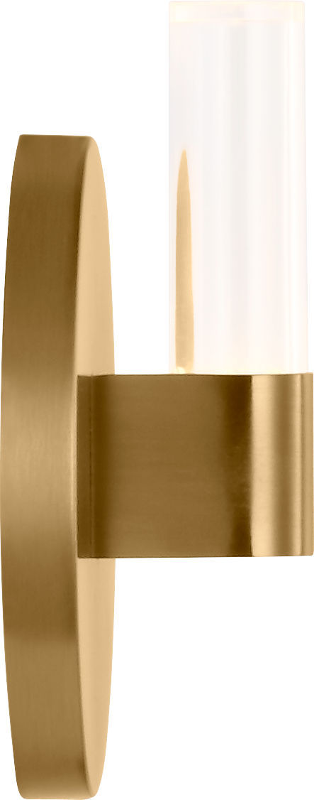 Visual Comfort Studio - SLW1071BBS - LED Wall Sconce - Silas - Burnished Brass/Burnished Brass