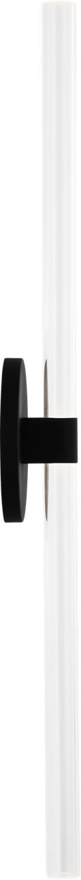 Visual Comfort Studio - SLW1102MBK - LED Wall Sconce - Silas - Midnight Black/Midnight Black