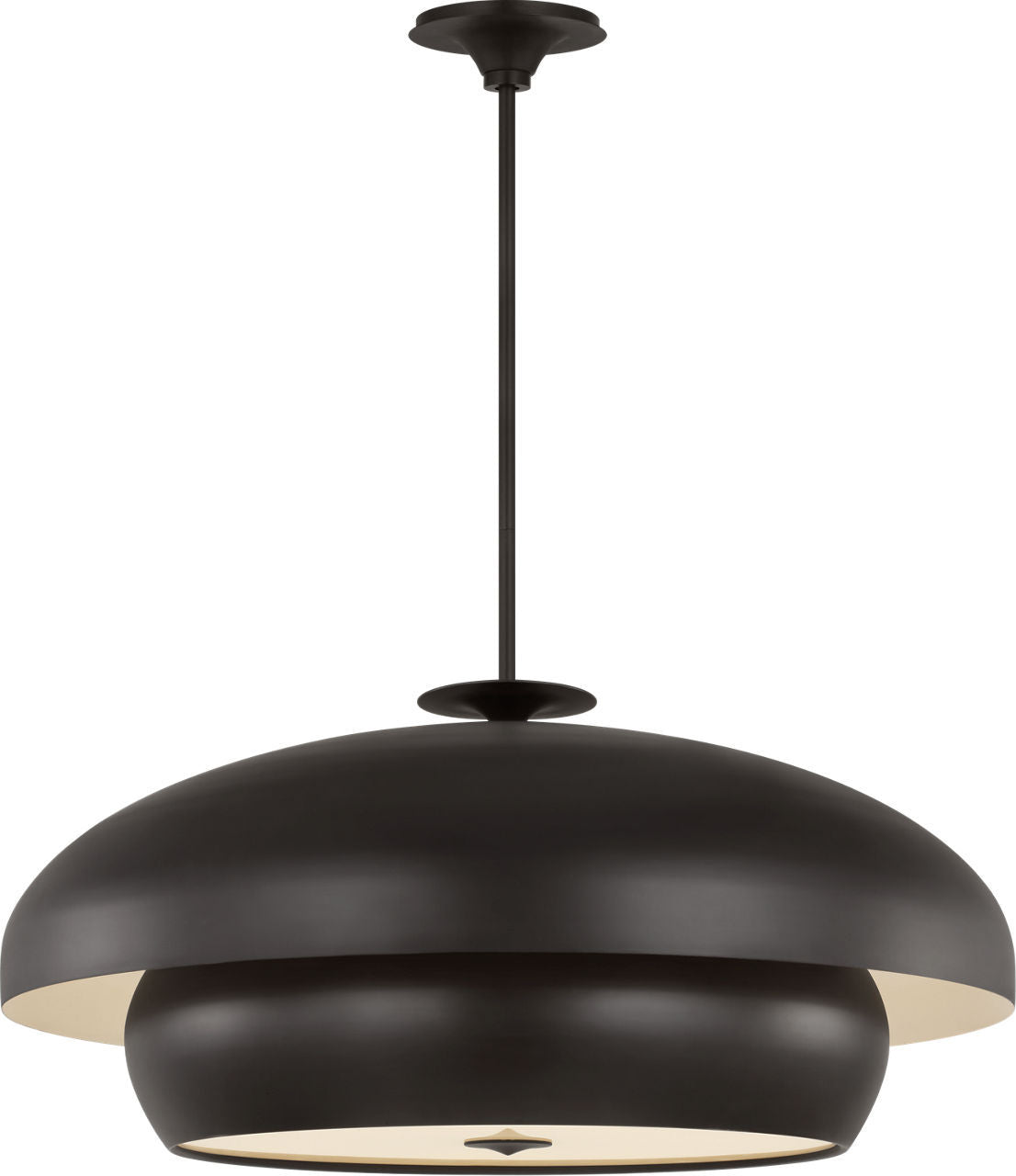 Visual Comfort Studio - LXC11910AI - Ten Light Chandelier - Solene - Aged Iroged Iron