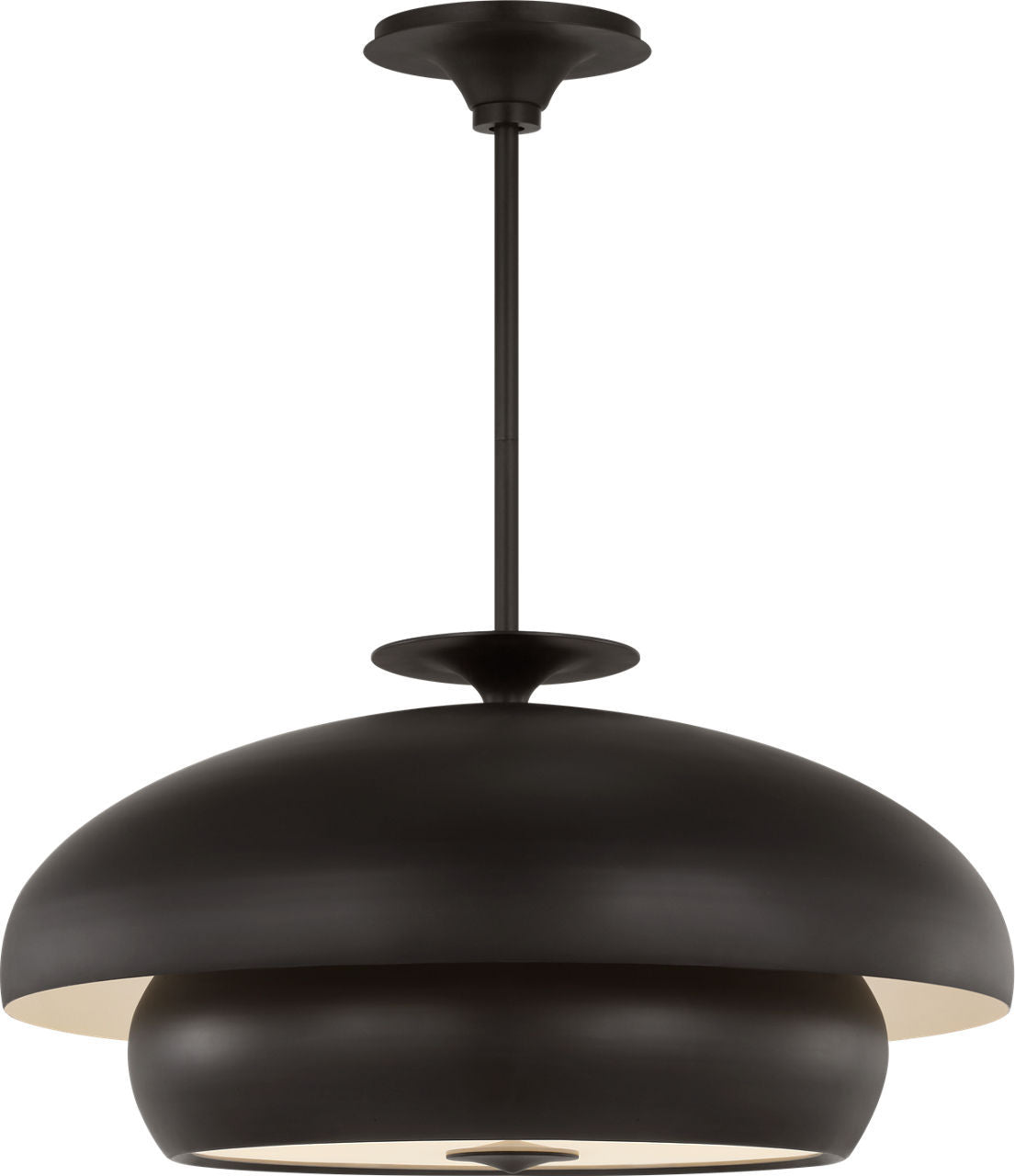 Visual Comfort Studio - LXC1208AI - Eight Light Chandelier - Solene - Aged Iroged Iron
