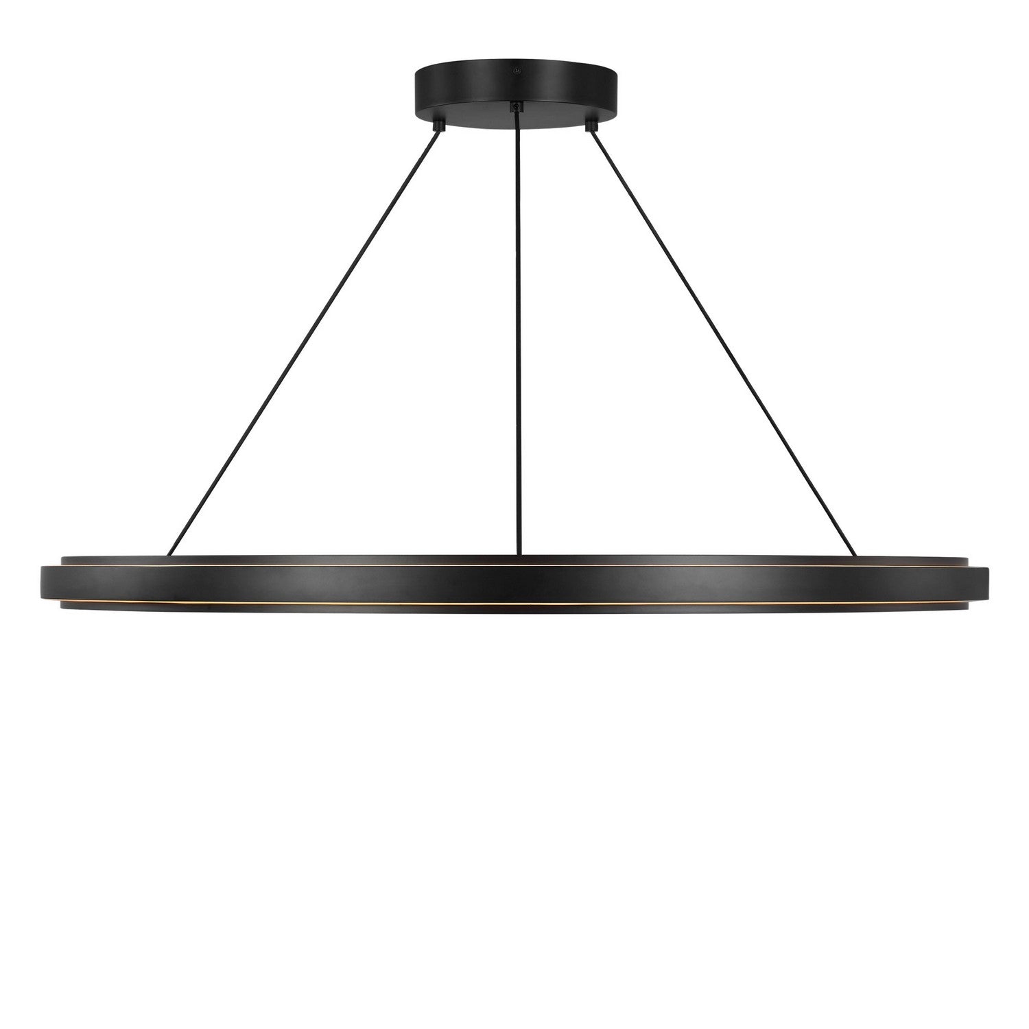 Generation Lighting - GLC1901MBK - LED Chandelier - Aro - Midnight Black