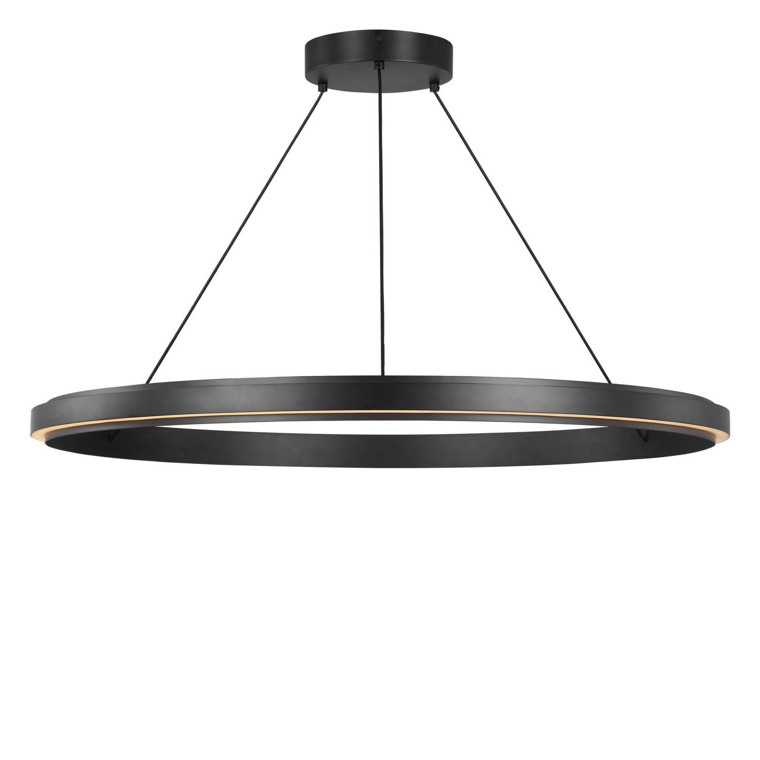 Generation Lighting - GLC1901MBK - LED Chandelier - Aro - Midnight Black