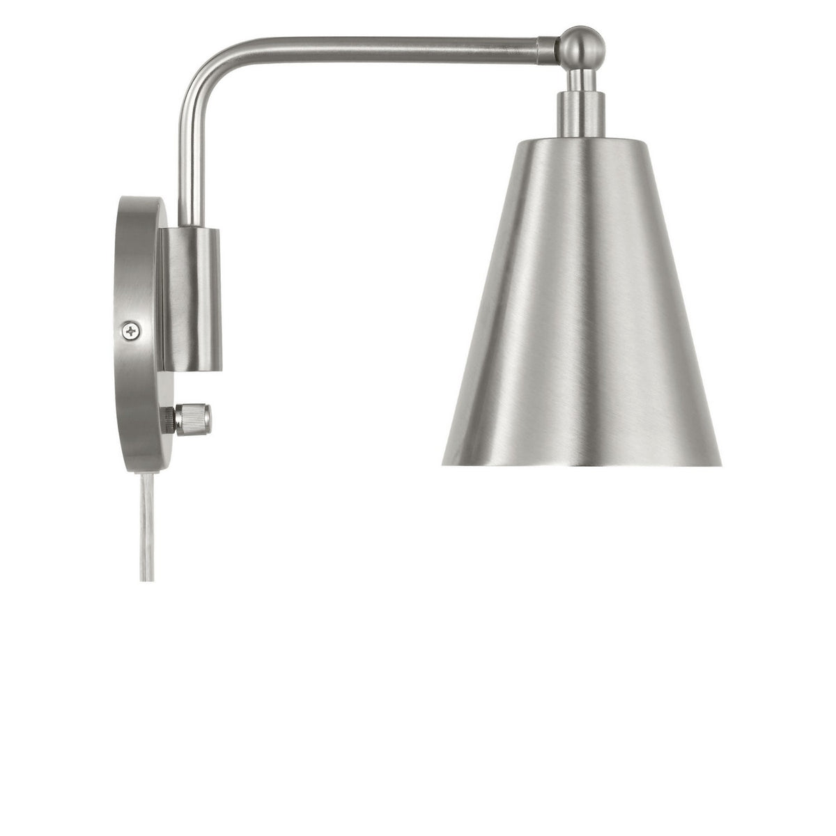 Generation Lighting - GLW2001BNE - One Light Wall Sconce - Drae - Brushed Nickel