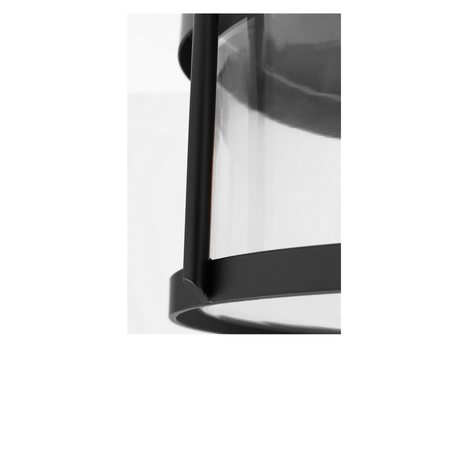 Generation Lighting - GLF1732MBK - Two Light Flush Mount - Lumra - Midnight Black