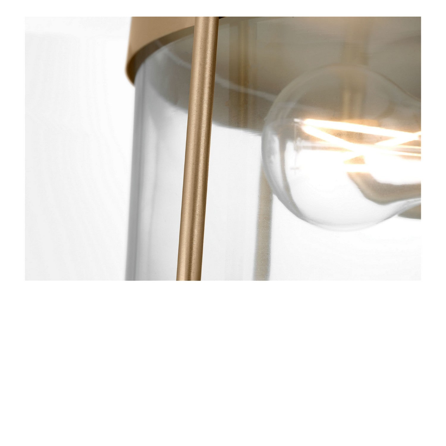 Generation Lighting - GLF1732SBE - Two Light Flush Mount - Lumra - Satin Brass