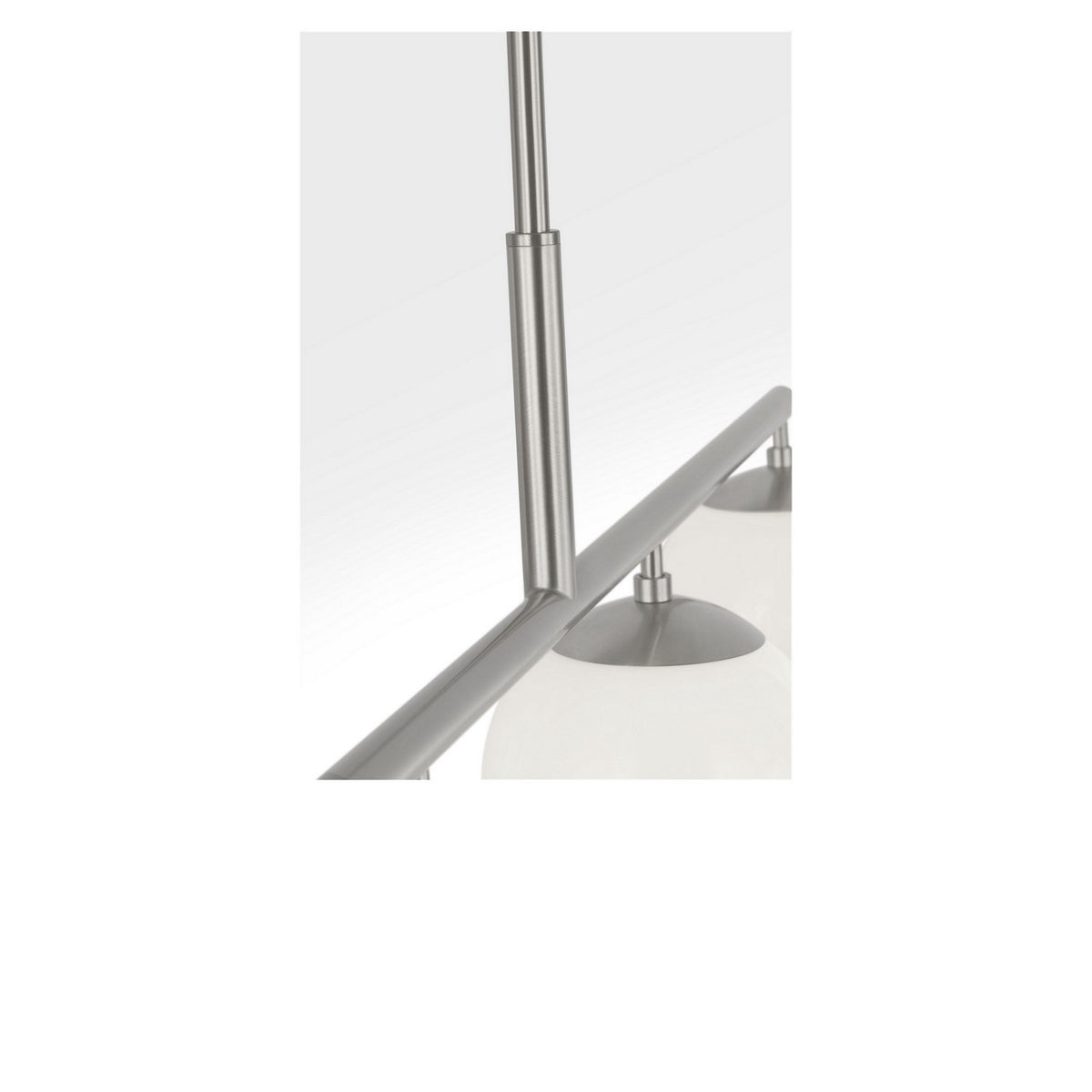 Generation Lighting - GLC1814BNE - Four Light Linear Chandelier - Nube - Brushed Nickel