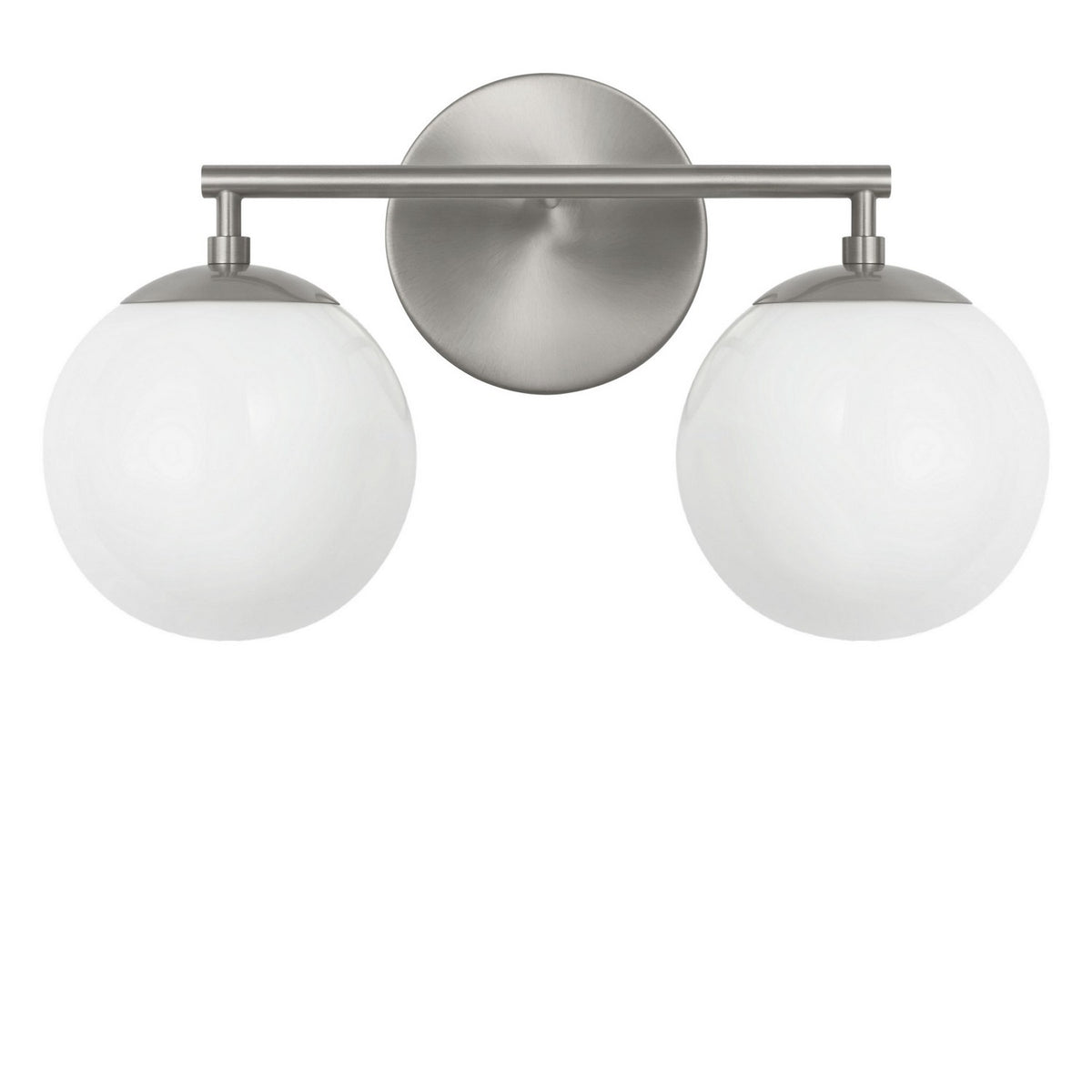 Generation Lighting - GLV1842BN - Two Light Vanity - Nube - Brushed Nickel