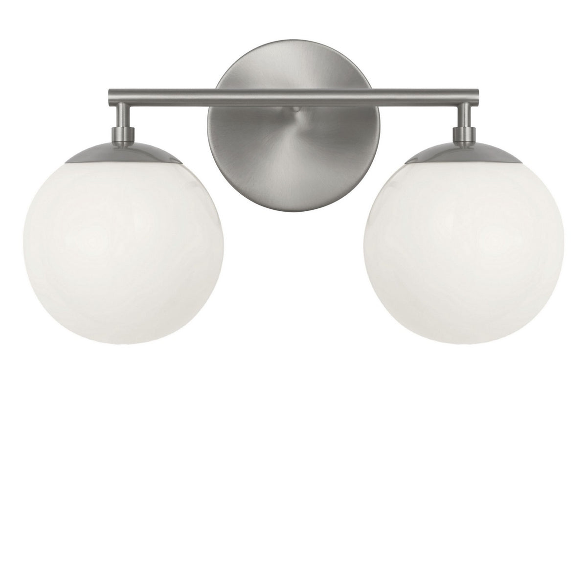Generation Lighting - GLV1842BNE - Two Light Vanity - Nube - Brushed Nickel