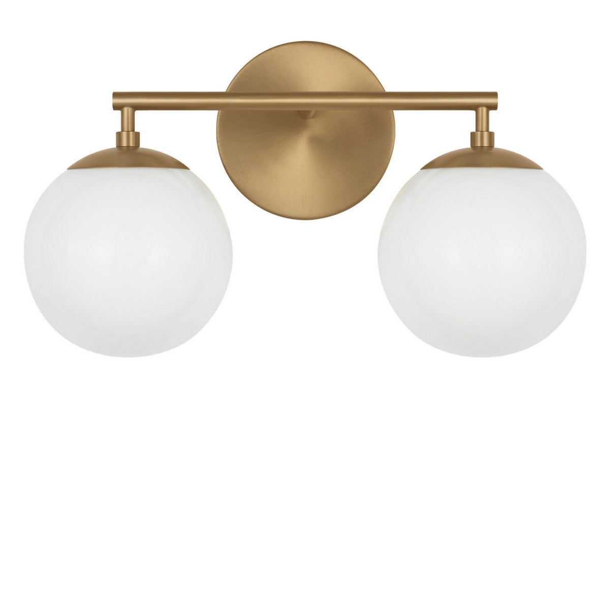 Generation Lighting - GLV1842SB - Two Light Vanity - Nube - Satin Brass