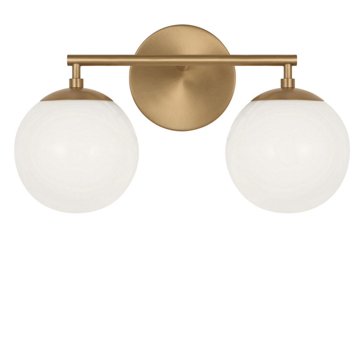 Generation Lighting - GLV1842SB - Two Light Vanity - Nube - Satin Brass