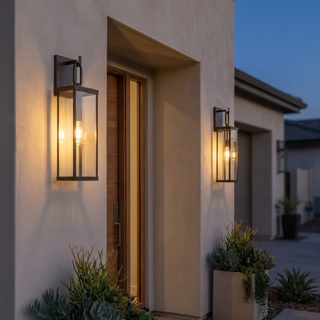 Generation Lighting - GLO1771ANBZE - One Light Lantern - Rox - Antique Bronze