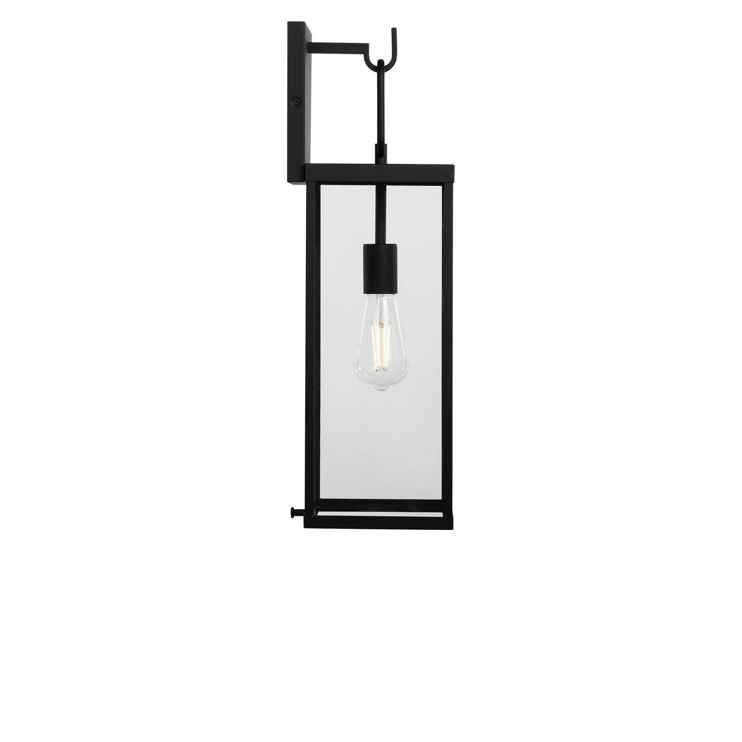 Generation Lighting - GLO1771TXB - One Light Lantern - Rox - Textured Black