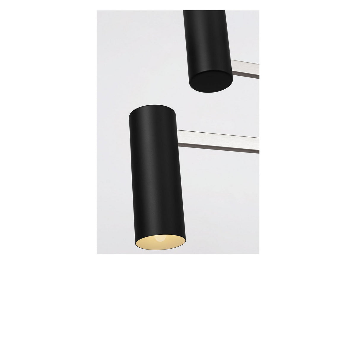 Generation Lighting - GLC2068BNE - Eight Light Chandelier - Zentro - Brushed Nickel