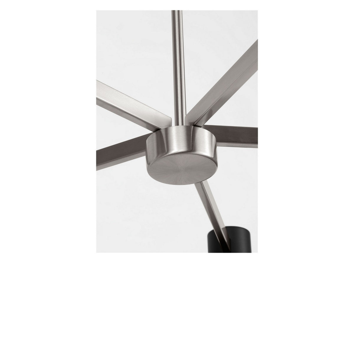 Generation Lighting - GLC2068BNE - Eight Light Chandelier - Zentro - Brushed Nickel