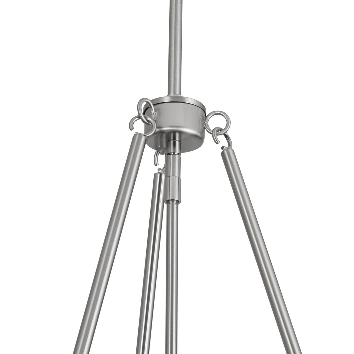 Alora - PD546719BNWL - One Light Pendant - Oliver - Brushed Nickel/White Linen