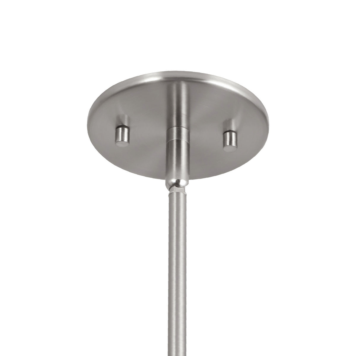 Alora - PD546719BNWL - One Light Pendant - Oliver - Brushed Nickel/White Linen