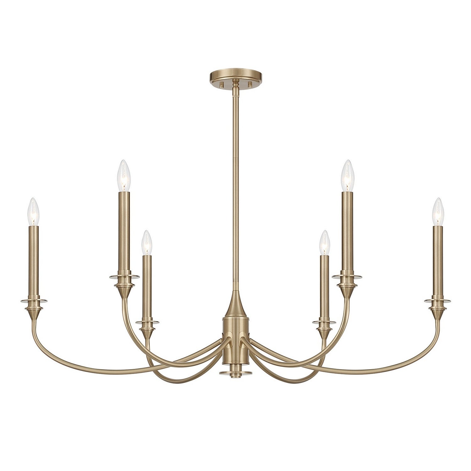 Savoy House - 1-1500-6-127 - Six Light Chandelier - Coventry - Noble Brass